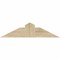 Ekena Millwork Portland Rough Sawn Timber Gable Bracket, Douglas Fir, 36"W x 9"H x 2"D x 6"F, 6/12 Pitch GBW036X09X0206POR00RDF - alternate 1